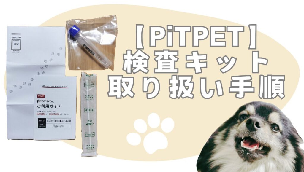 【PiTPET】検査キットの取り扱い手順