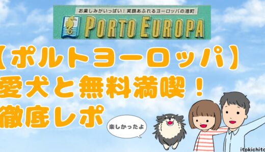 ポルトヨーロッパ愛犬と無料満喫！駐車場からフォトスポットまで徹底レポ