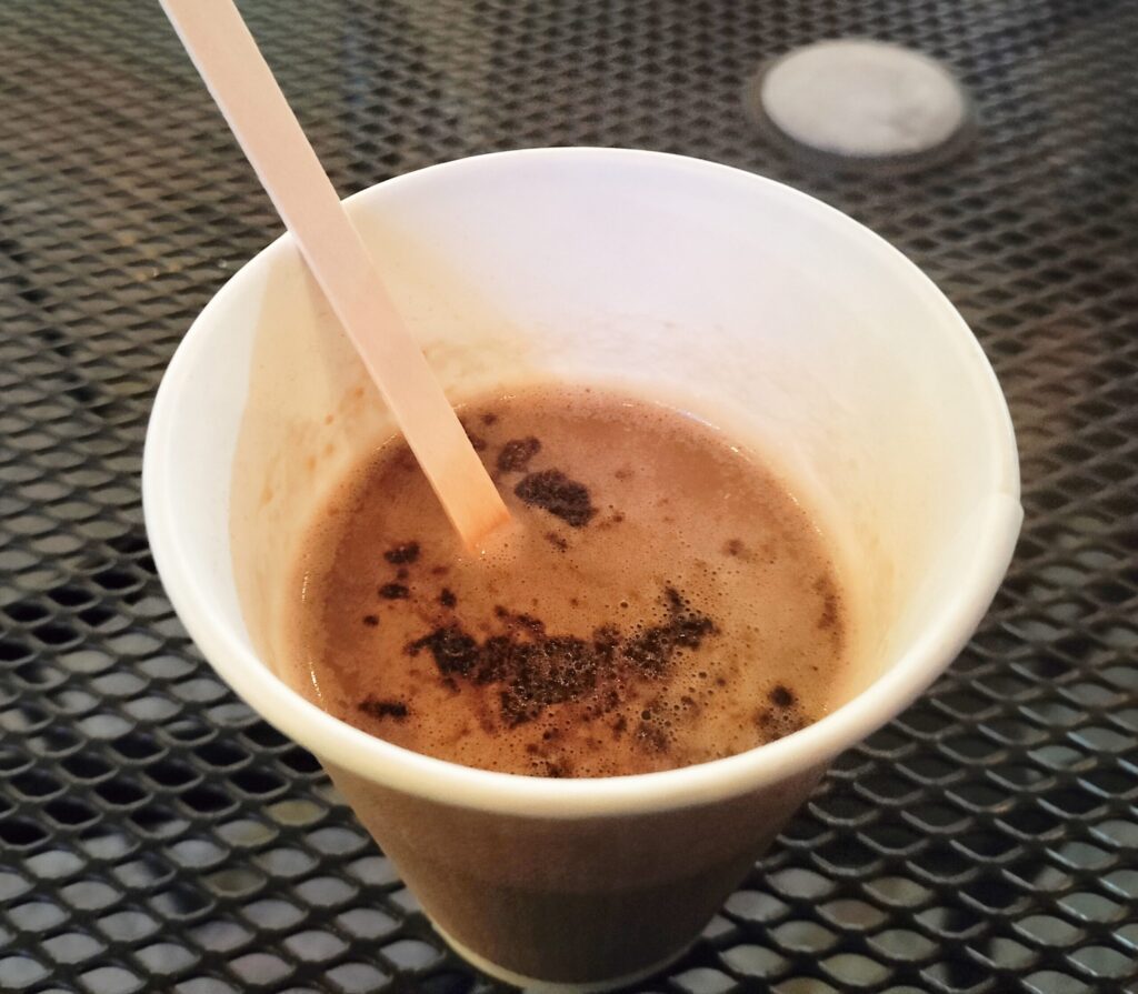 ハーベストの丘-夜カフェラテ