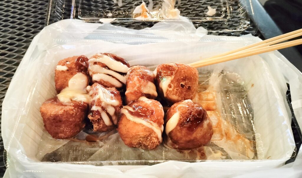 ハーベストの丘-揚げたこ焼き