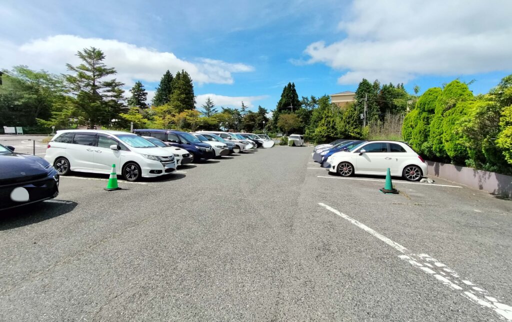 駐車場写真　六甲山ガーデンテラス