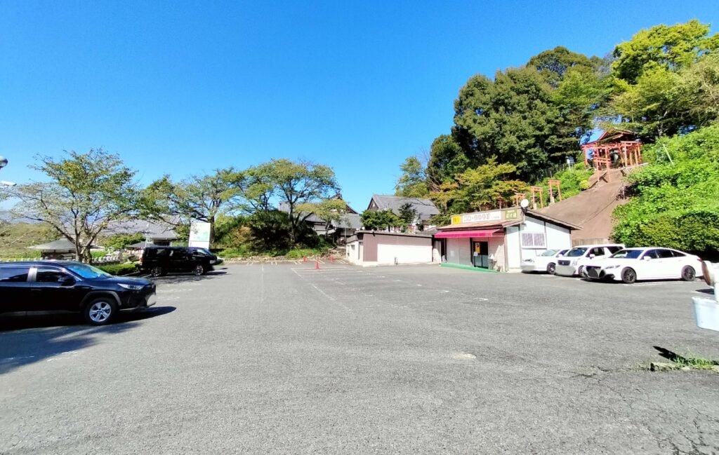 安倍文殊院 駐車場